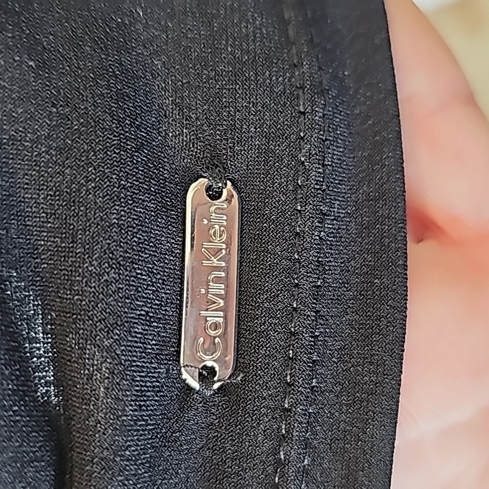 NWOT Calvin Klein black top sz M - Picture 2 of 13